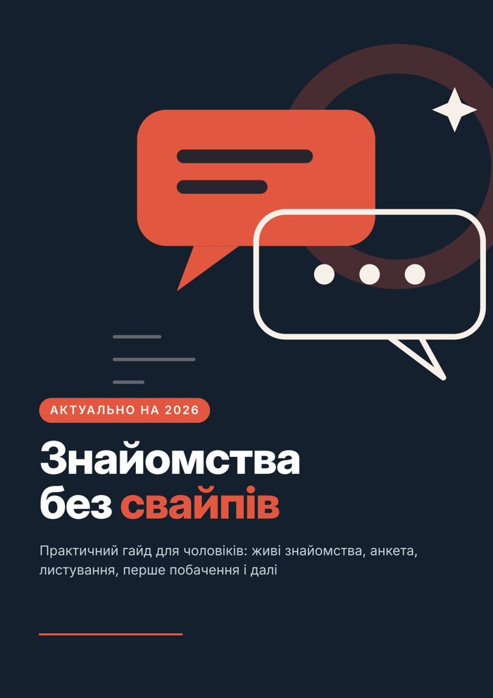 Обкладинка гайду «Знайомства без свайпів»